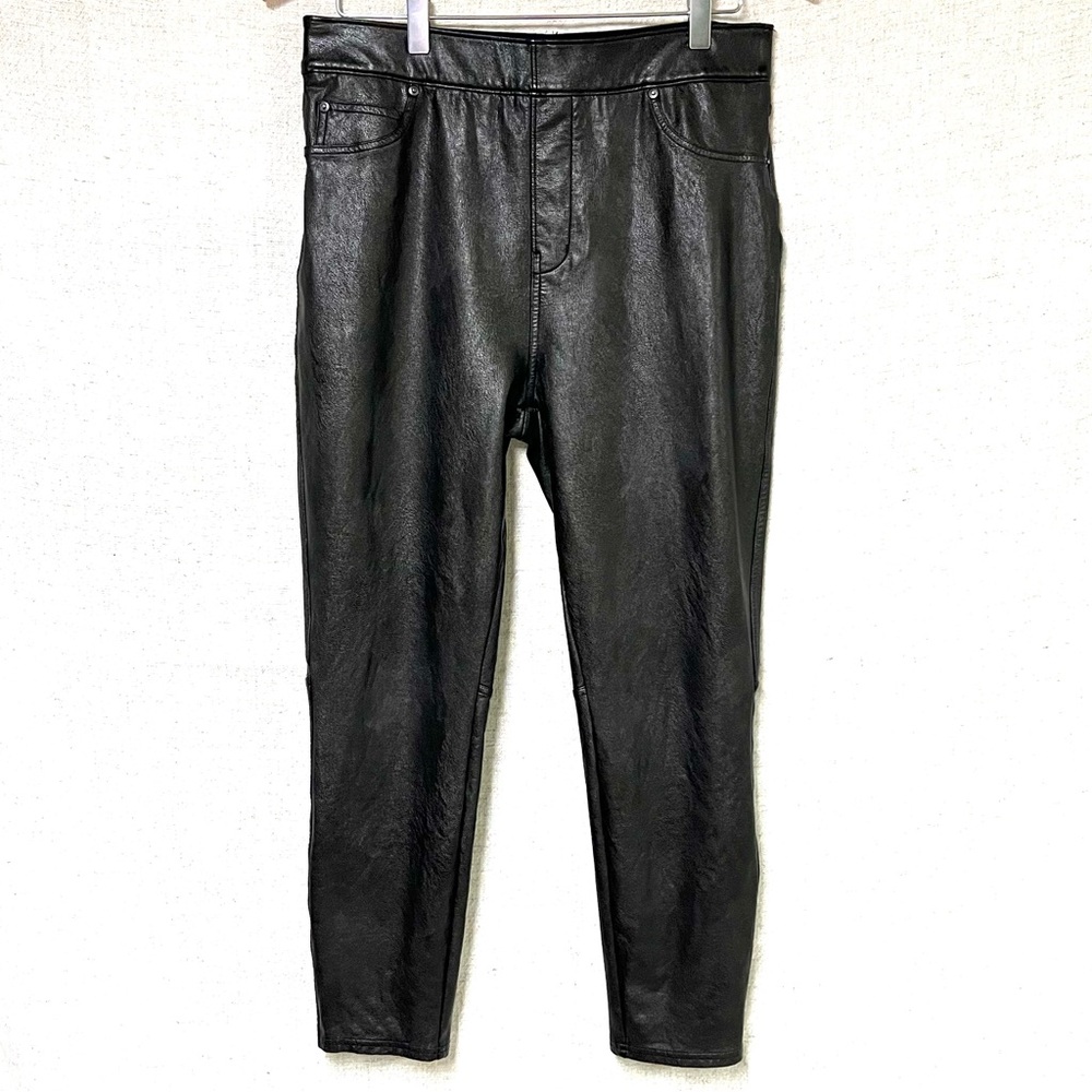 Spanx faux leather leggings